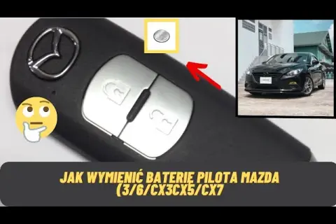 Jak wymienić baterie w kluczyku mazdy 6 - uniknij problemów z pilotem