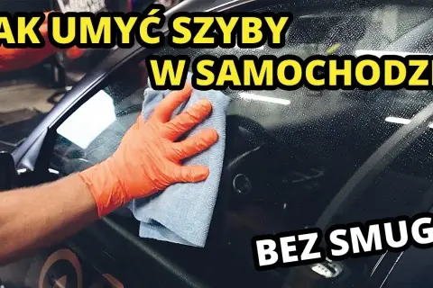 Jak umyć przednią szybę w samochodzie od środka bez smug i zarysowań