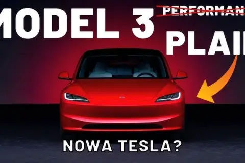 Tesla 3 ile koni: Moc, która zaskakuje i przewyższa oczekiwania