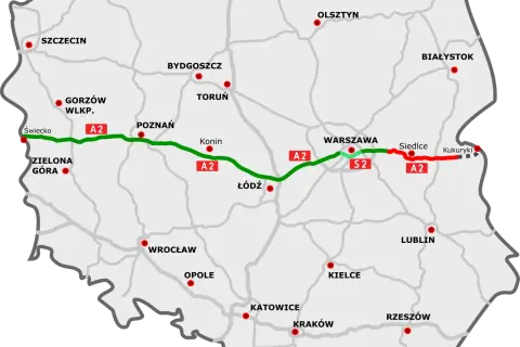 Która polska autostrada będzie po ukończeniu najdłuższa? A2 czy A4?