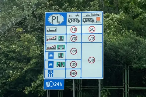 Autostrada ile km na h - maksymalne prędkości dla pojazdów w Polsce